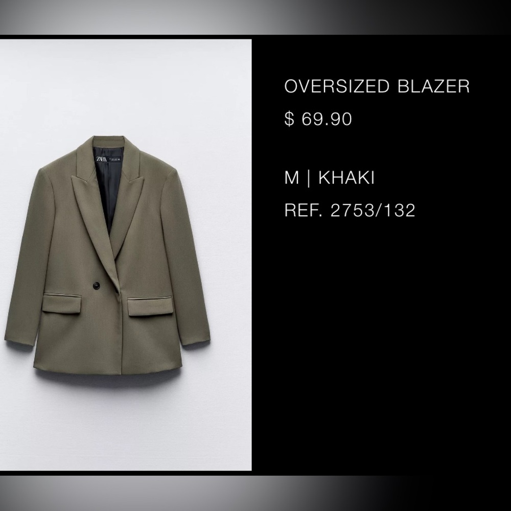 Zara Oversized Blazer